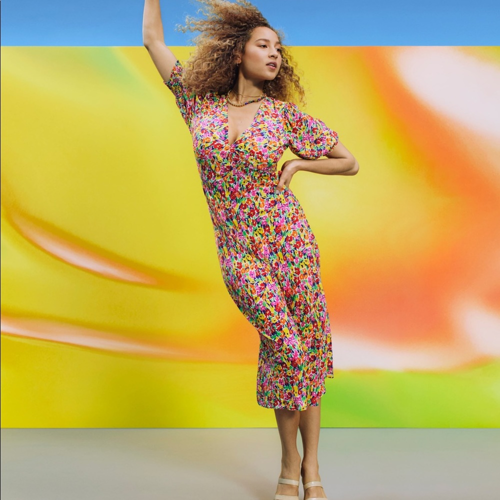 Floral Puff Sleeve Dress - RIXO for Target